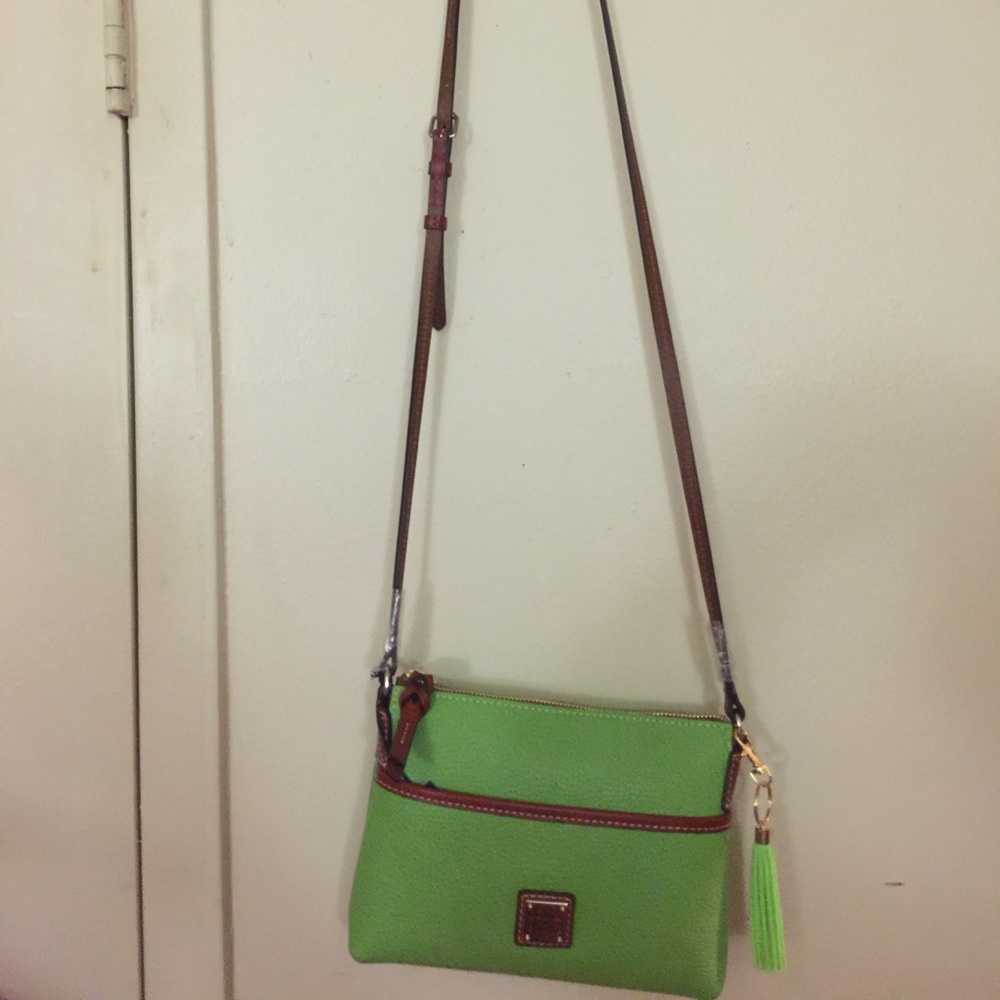 DOONEY and BOURKE Ginger Pouchette In Kelly Green